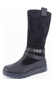 Сапоги Лель веллингтон для девочки синий м 4-1750