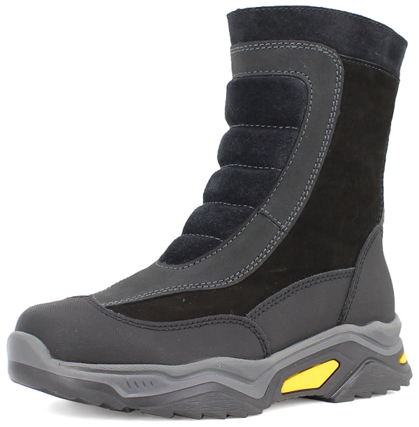 Полусапоги Лель веллингтон для мальчика черный м 6-1286 Ш